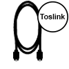 Оптические аудио кабели Toslink
